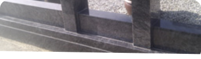 granite plint for Headstone kerb